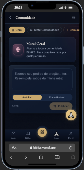 Comunidade no BibliZS